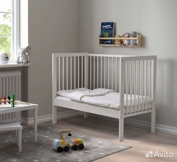 Детская кроватка IKEA gulliver 60x120