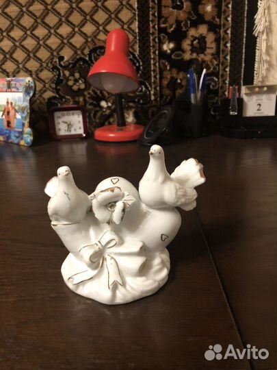 Голуби статуэтка