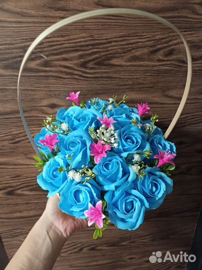 Букет из мыла