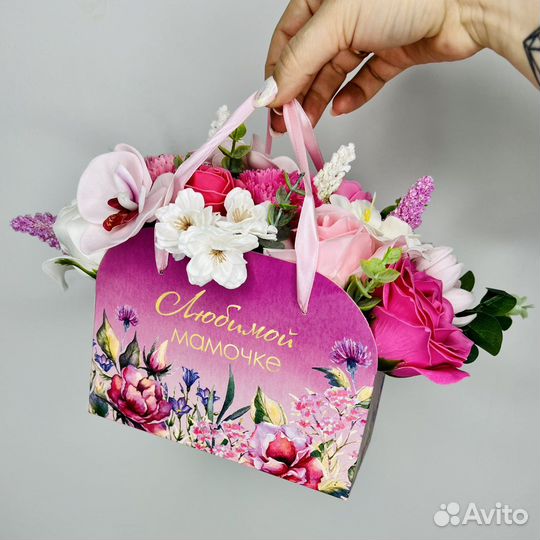 Цветы на мыльной основе