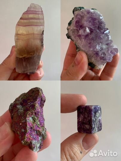 Минералы разные, самоцветы Урала