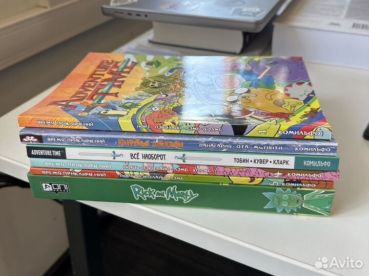 Комиксы Adventure Time и Rick and Morty