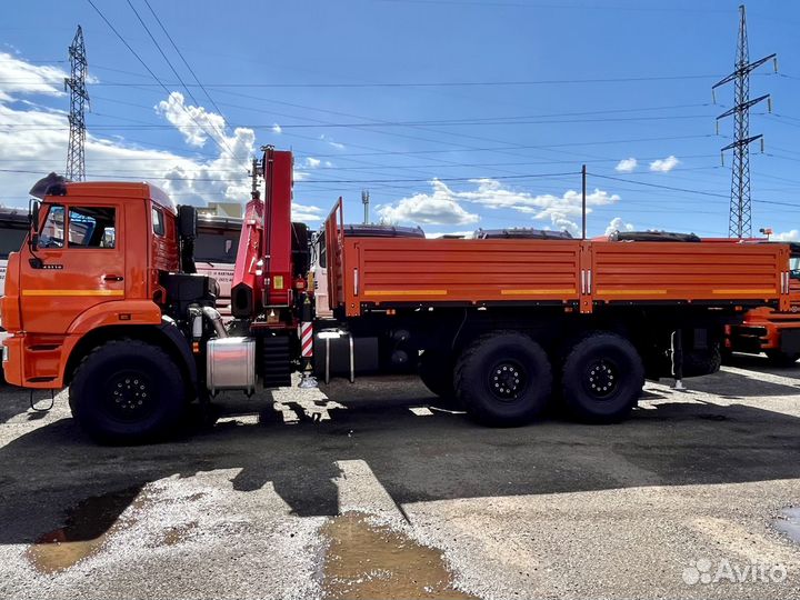 КамАЗ 43118 с КМУ, 2020