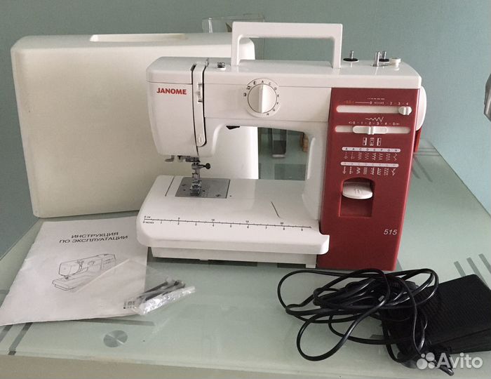 Швейная машина Janome 515