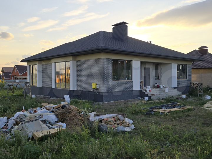 Коттедж 160 м² на участке 10 сот.