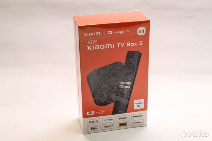 Тв приставка Xiaomi Mi Box S 2 Gen, новая