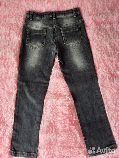 Джинсы для девочки 110