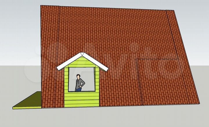 Дом 35,5 м² на участке 20 сот.