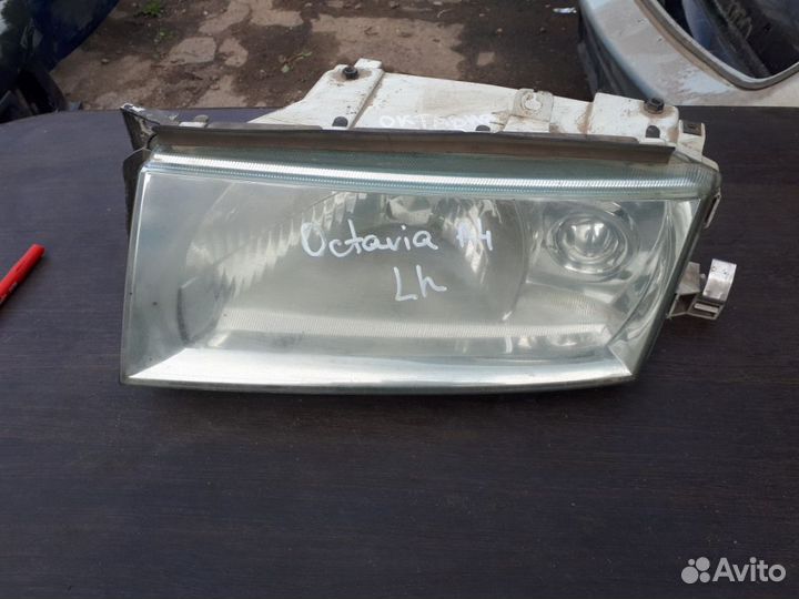 Фара левая Skoda Octavia A4 без птф