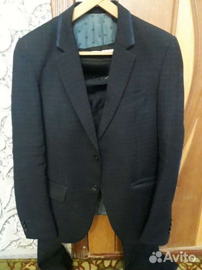 Костюм школьный синий