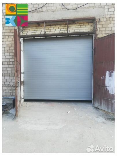 Секционные ворота alutech