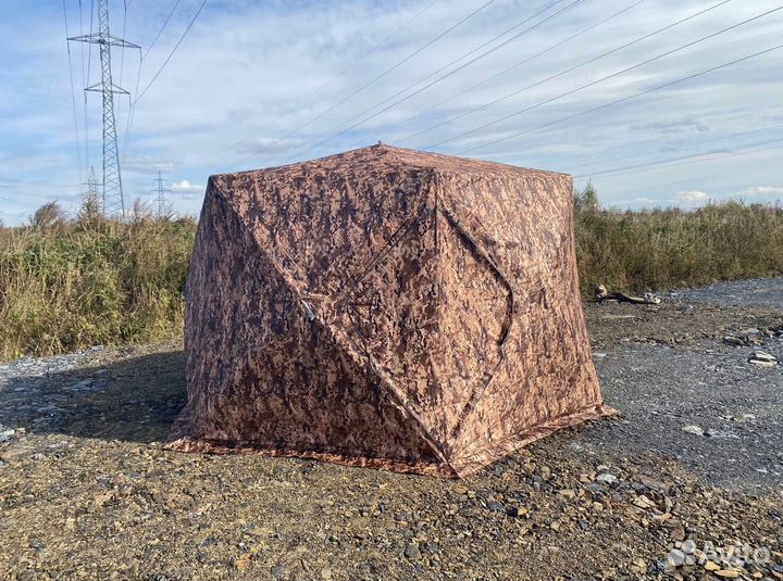 Палатка куб 3 слоя 360x360x220 Огромная