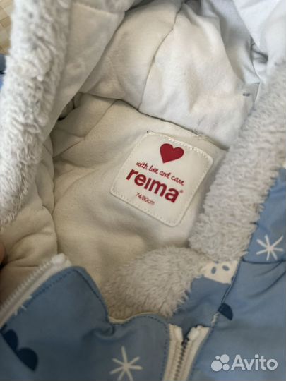 Зимний комбинезон reima 74 -80