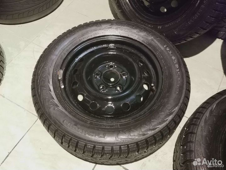 Штамп R-15 Kia на Nokian Hakkapeliitta 7 (195/65)