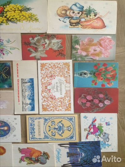 Новые. Советские открытки 70-80 е годы. СССР