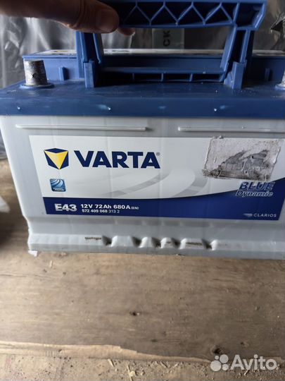 Аккумулятор varta E43