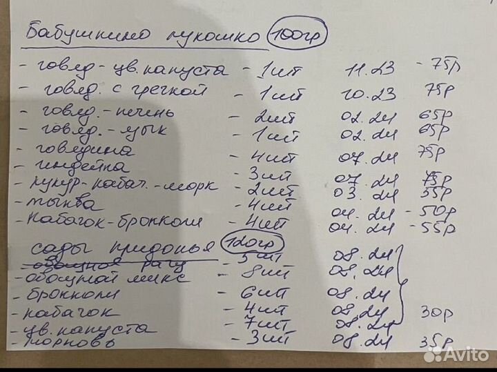 Детское питание