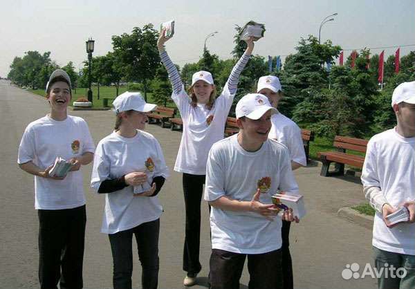 Промоутер с 18 лет