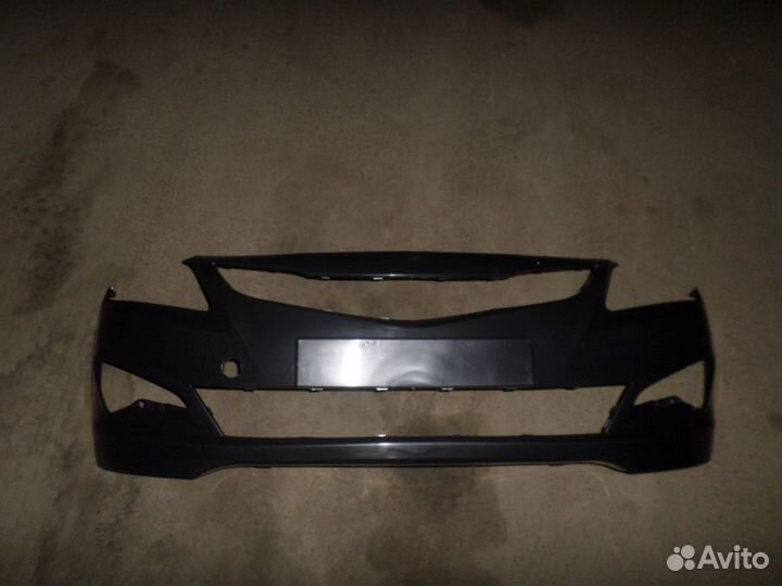 Бампер передний hyundai solaris 2014-2017г