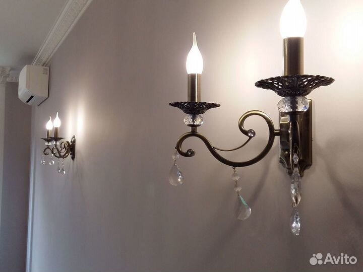 Электрик установка люстры Санкт-Петербург