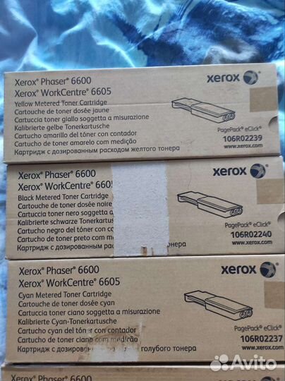 Картридж Xerox новые