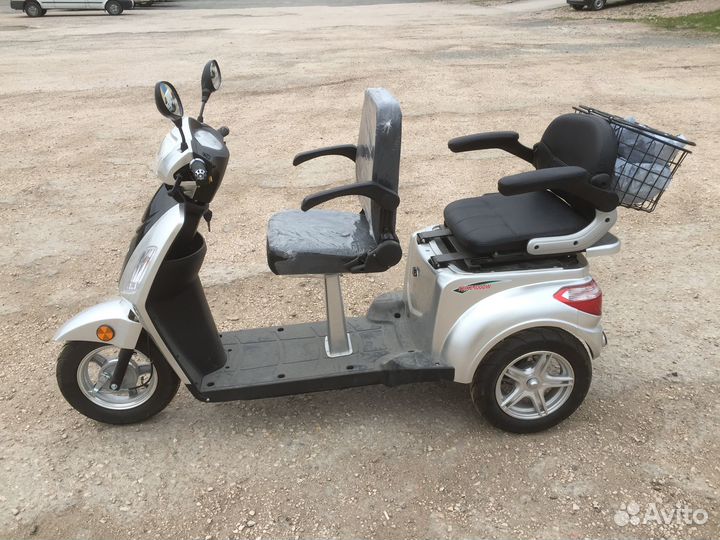 Электротрицикл Volteco Trike с АКБ 1000W/60V/24Ah