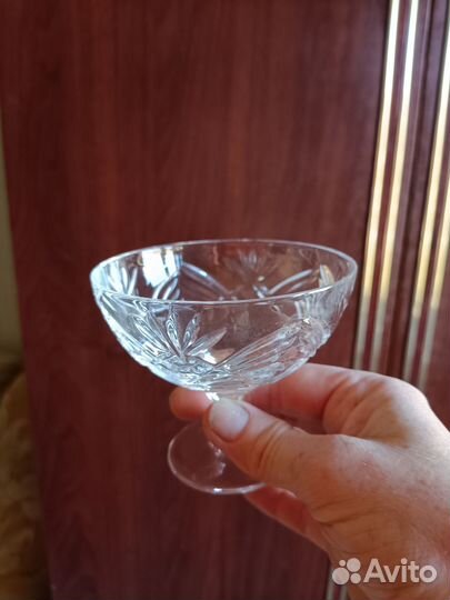 Креманки хрусталь