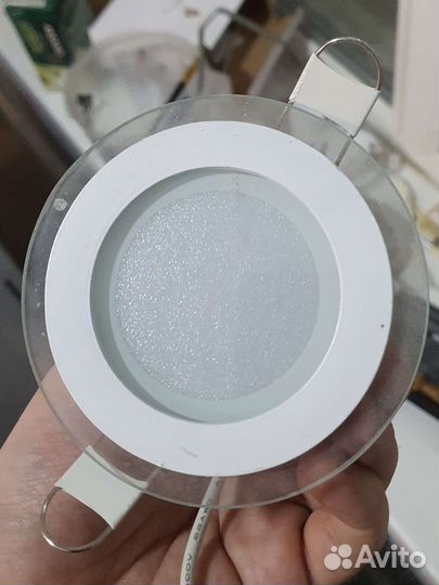 Светодиодный встраиваемый светильник круглый Gauss