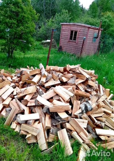 Дрова сухие колотые с доставкой
