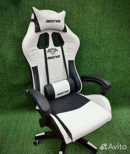 Компьютерное кресло игровое из экокожи