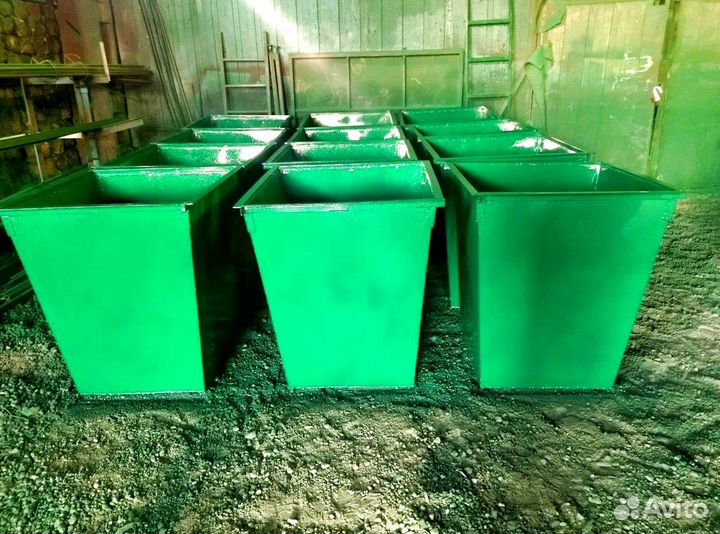 Мусорный контейнер 1.1 м3. Арт 6137