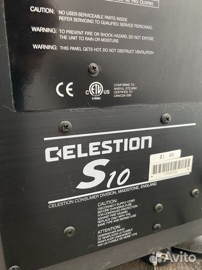 Домашний кинотеатр 5.1 колонки celestion