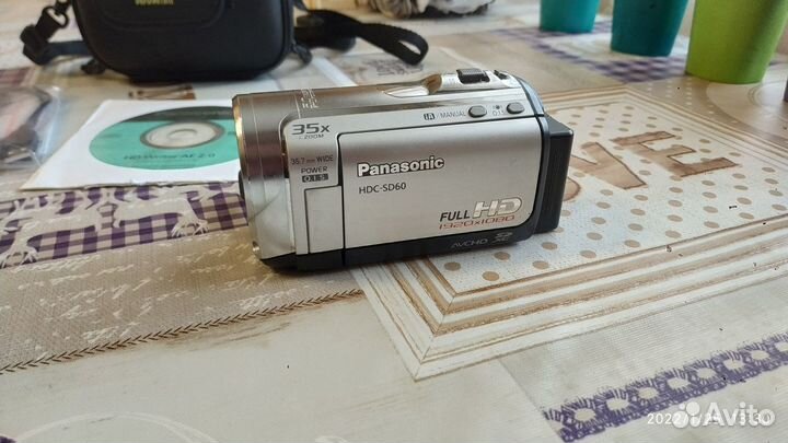 Видеокамера panasonic HDC-sd60ee-S