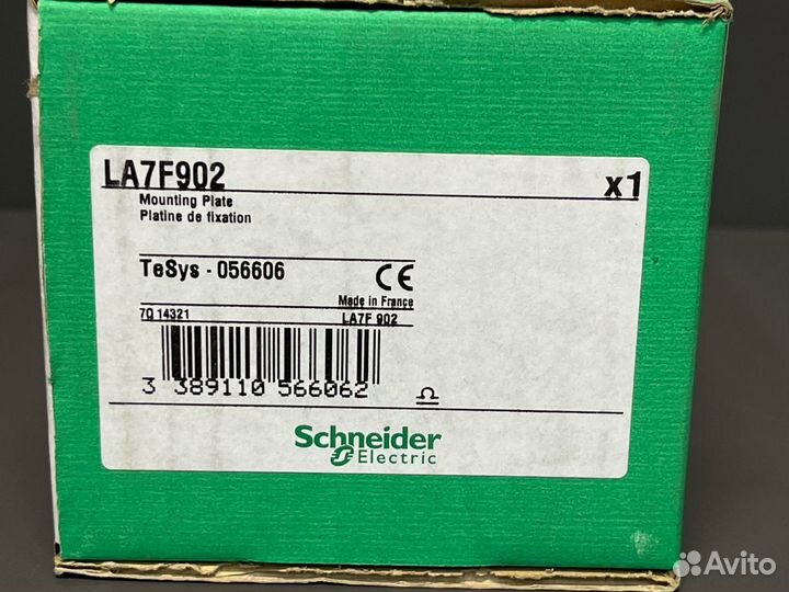 Schneider LA7F902 Монтажная плата, новая, 3 шт