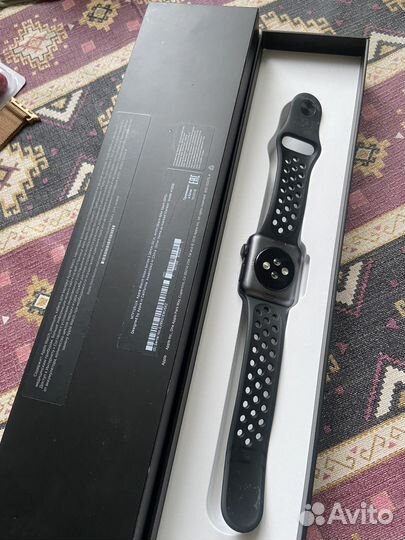 Часы apple watch 3 38 mm nike