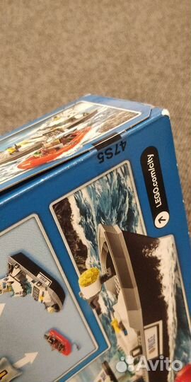 Конструктор lego City 60129 Полицейский катер