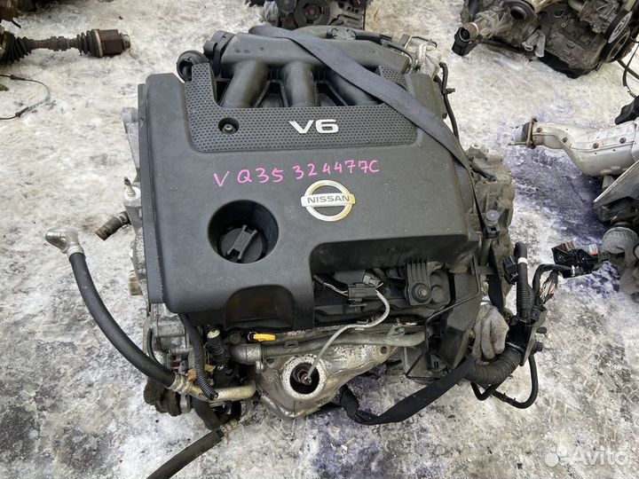 Двигатель VQ35DE Nissan Murano Z51 PNZ51 VQ35-3244