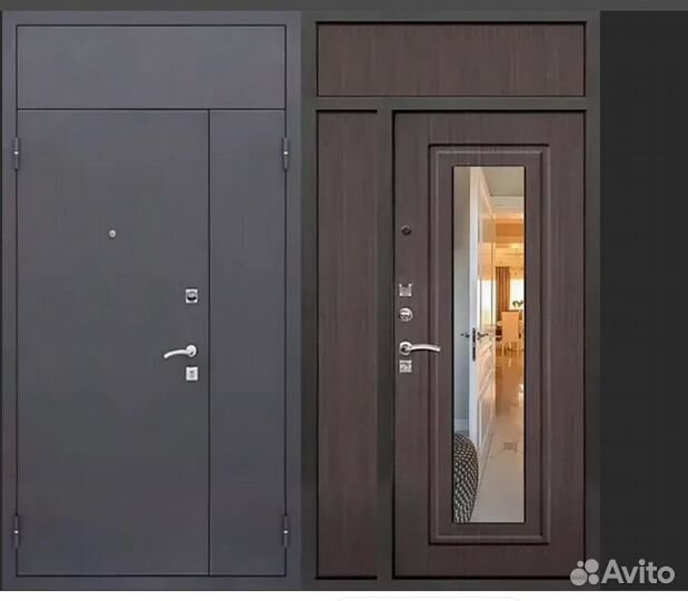 Перегородка тамбурная с дверью