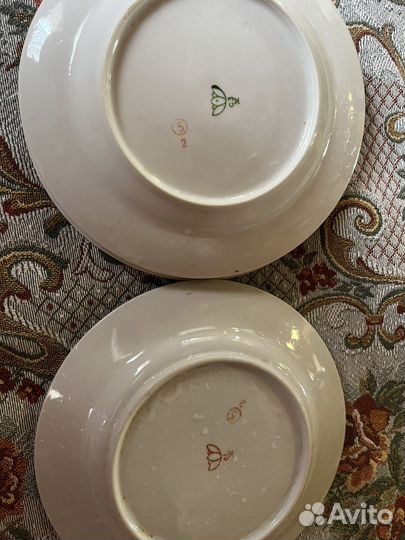 Тарелки блюдца винтаж СССР