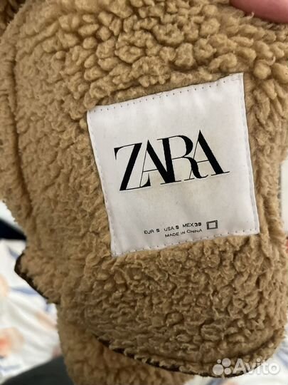 Дубленка мужская zara s