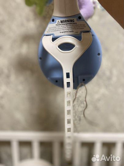 Мобиль в кроватку музыкальный fisher price