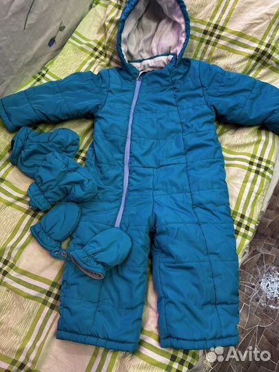 Детский зимний комбинезон 80 см