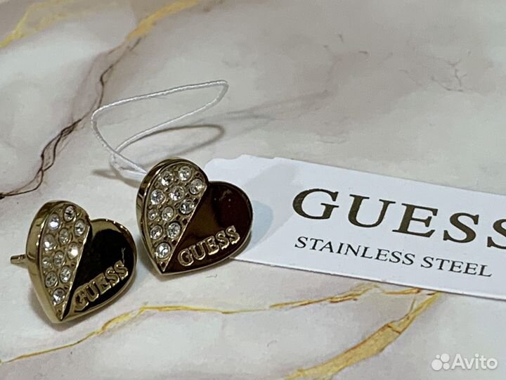 Серьги Guess Оригинал