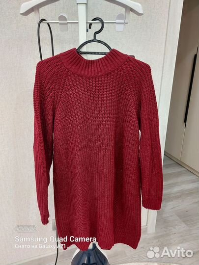 Тёплое платье