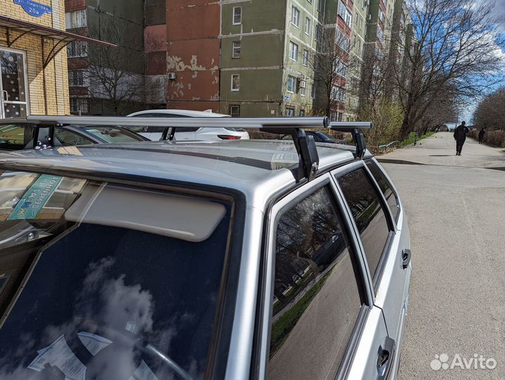 Багажник на крышу на водосток, усиленный, ед