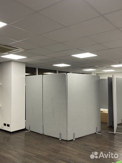 Перегородки офисные мобильные высокие (2метра)