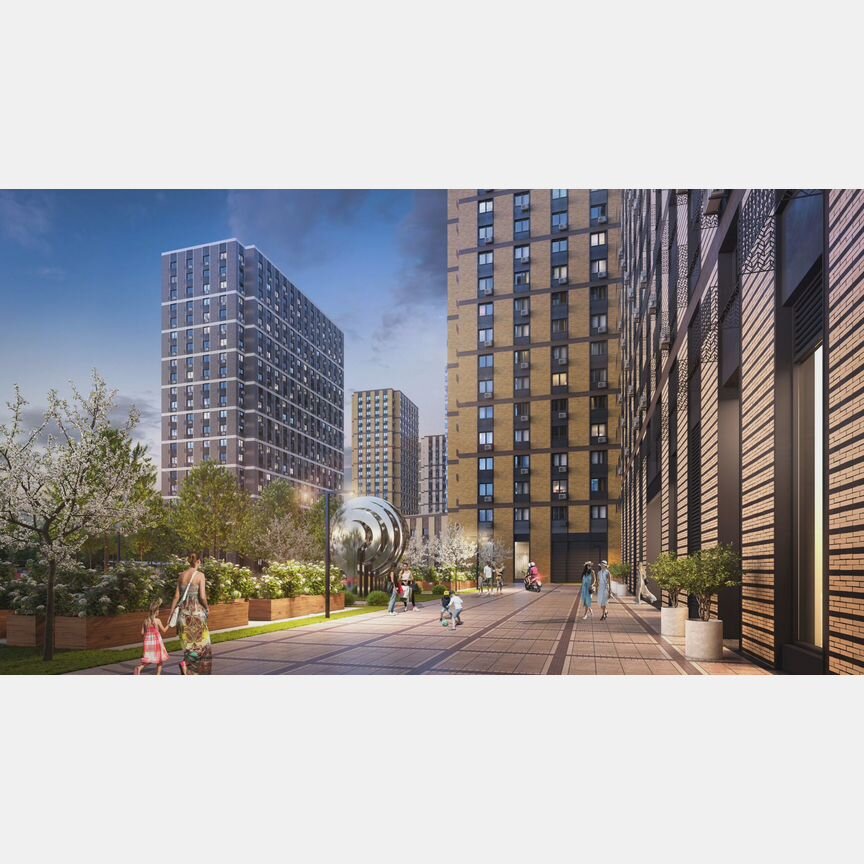 Квартира-студия, 23 м², 2/23 эт.