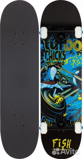 Скейтборд fish turbo 32