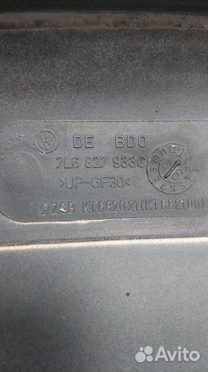 Спойлер крышки багажника Volkswagen Touareg 1 4.2