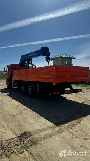 КАМАЗ 65115 с КМУ, 2017